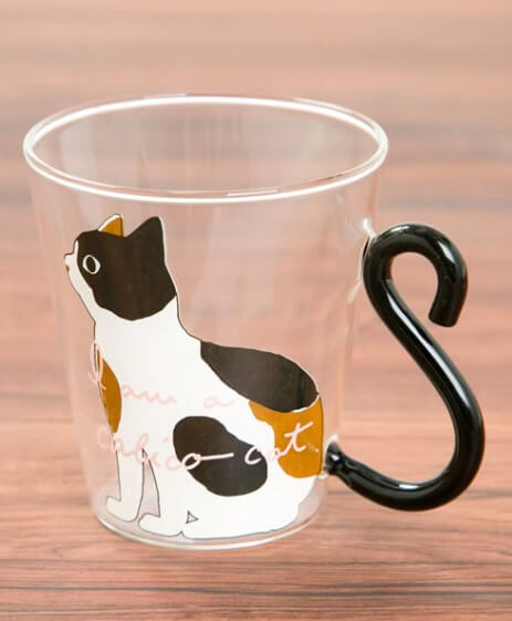 ニトリ風 ダイソーの 耐熱ガラス マグ が猫柄で人気 しまむらプチプラdiary