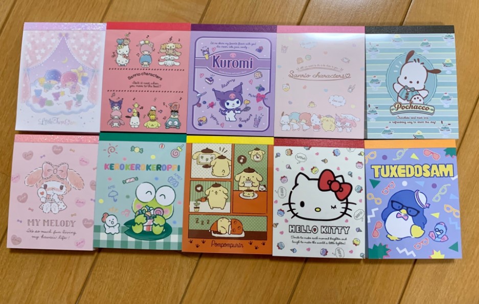 全12種 キャンドゥで大人気サンリオの ミニメモ が可愛い しまむらプチプラdiary